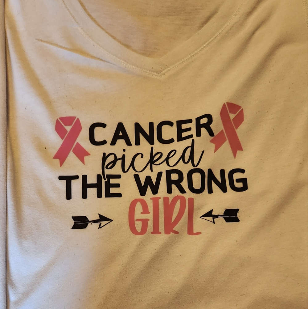 Custom made beat cancer shirts